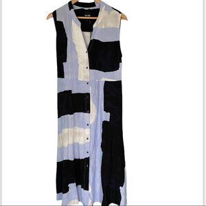 Nic + Zoe Button Down Dress with Tie Back and Pockets